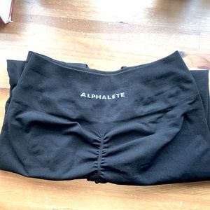 Alphalete Amplify leggings in black ( only worn once)